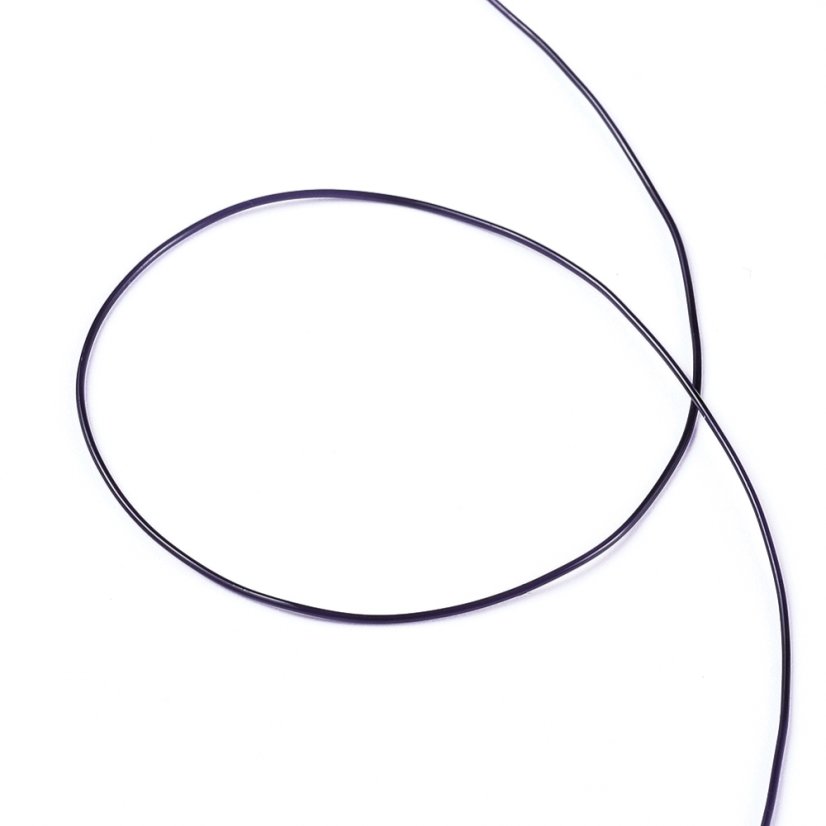 Elastomer - ø 0,5 mm, 20 m, čierny, 1 ks