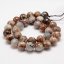 Natürlicher Feuerachat - Perlen, geschliffen, braun, 12 mm