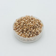 TOHO Round, 8/0, PF551, PermaFinish - Galvanized Rose Gold, rokajlové korálky