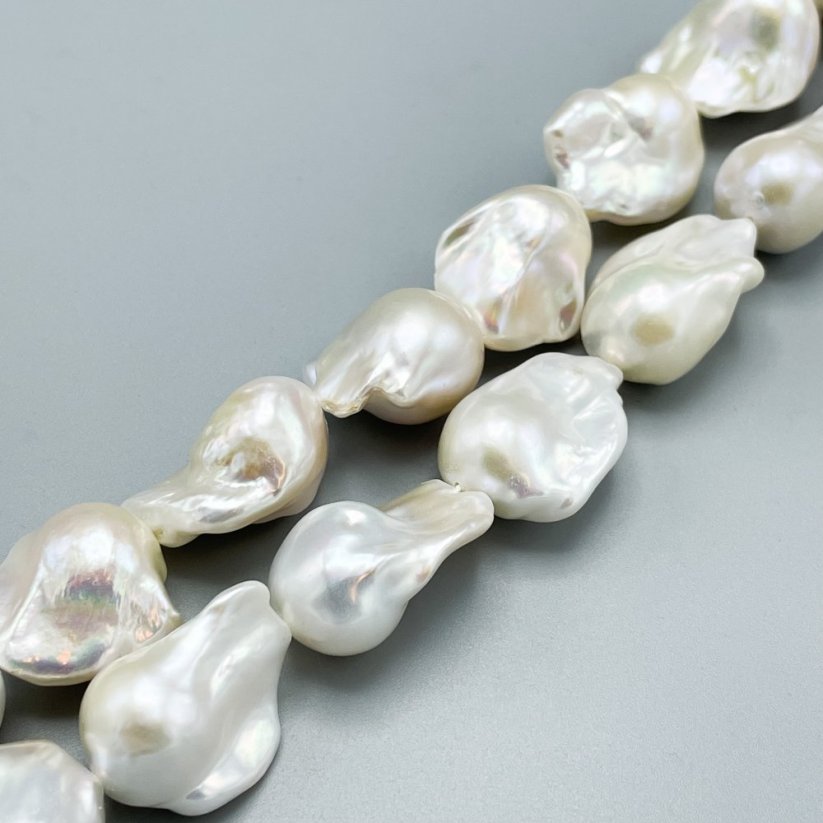 Prírodné riečne perly, barokový, 14-20 mm