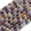 Natürlicher Auralit - Perlen, mehrfarbig, 6 mm
