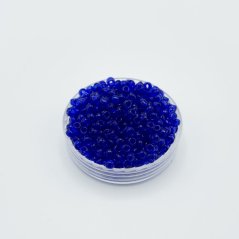 TOHO Round, 8/0, 166, Transparent Cobalt, Rocailles Perlen