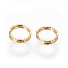Csatlakozógyűrű 304 acélból 5x1 mm, belső átmérő 4 mm