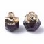 Přívěšek s přírodním rubínem, 12x10x10mm