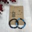 Geschenkkarte für Paare - Armbänder aus Lava und Achat