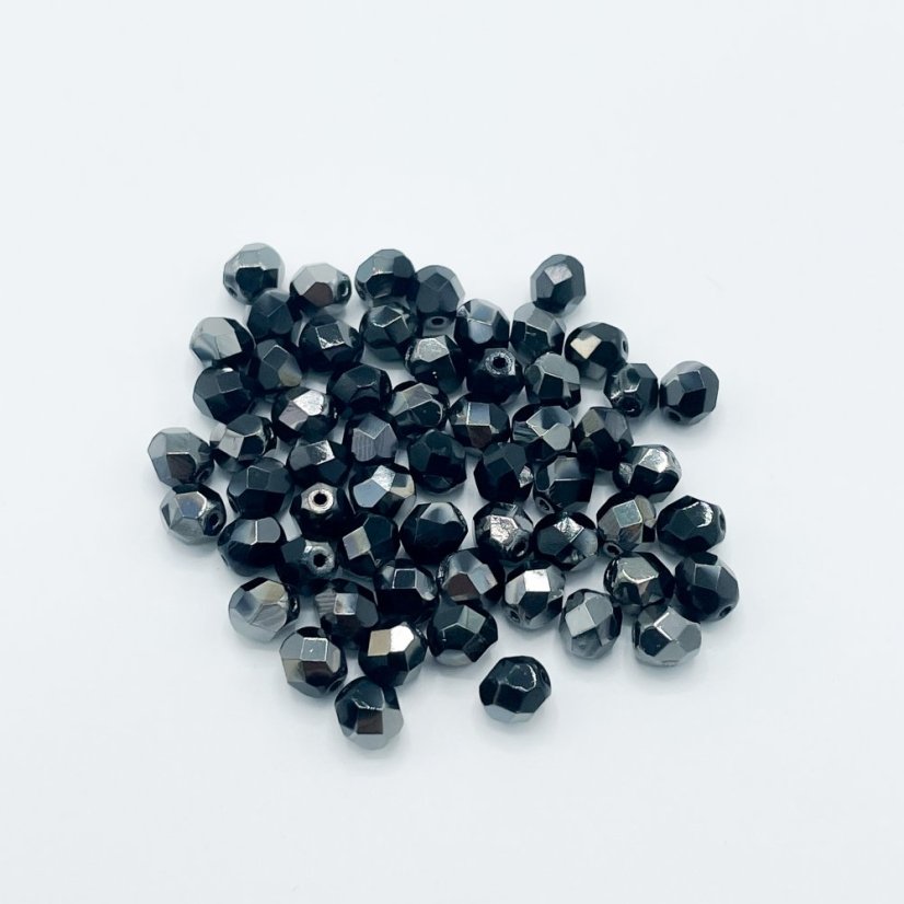 Brúsené ohňovky  chrome, 6 mm