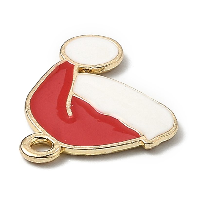 Fém medál, sapka, 21x19x1,4 mm