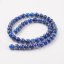 Přírodní lapis lazuli - korálky, modré, 8 mm