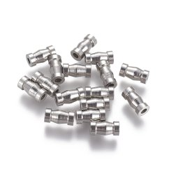Acél elválasztó, íves cső, 8,4x4 mm