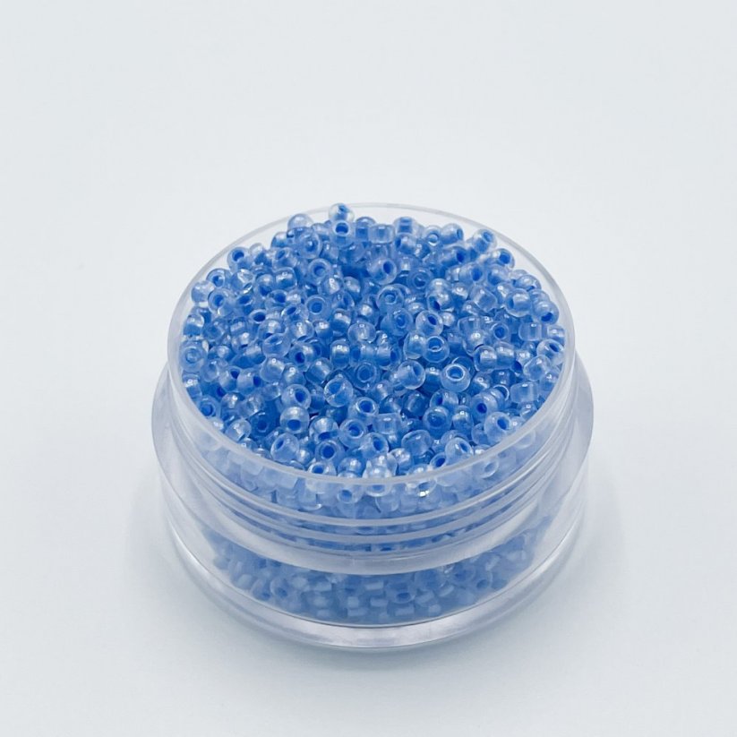 PRECIOSA maggyöngy 9/0 No. 38632, átlátszó kék - 50 g