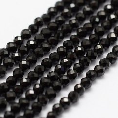 Természetes spinell - gyöngyök, csiszolt, 2 mm