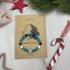 Vianočný náramok z lávy, howlitu, nefritu a krištáľu