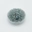 TOHO Round, 8/0, 176AF, Transparent-Rainbow-Frosted Black Diamond, rokajlové korálky - Množství: 5g
