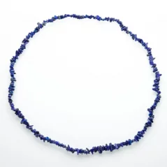 Náhrdelník zo sekaného lapisu lazuli
