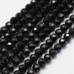 Prírodný spinel - korálky, brúsené, 4 mm