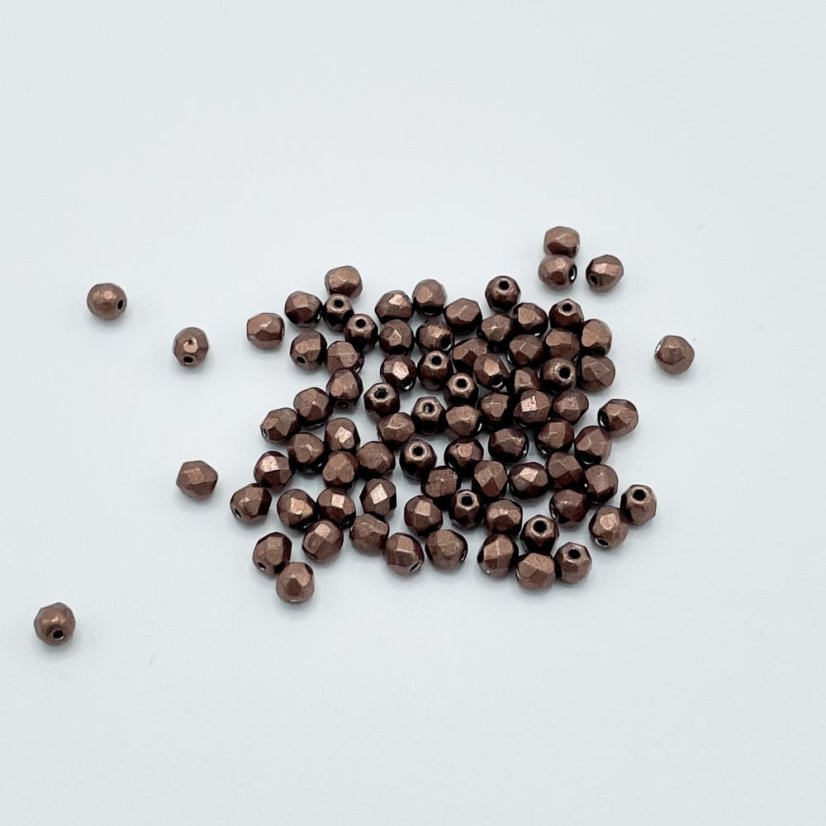 Csiszolt petárdák ash rose, 3 mm