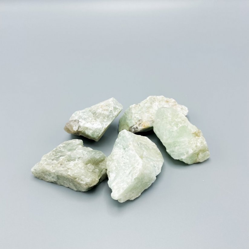 Surový akvamarín, 50 - 100 g