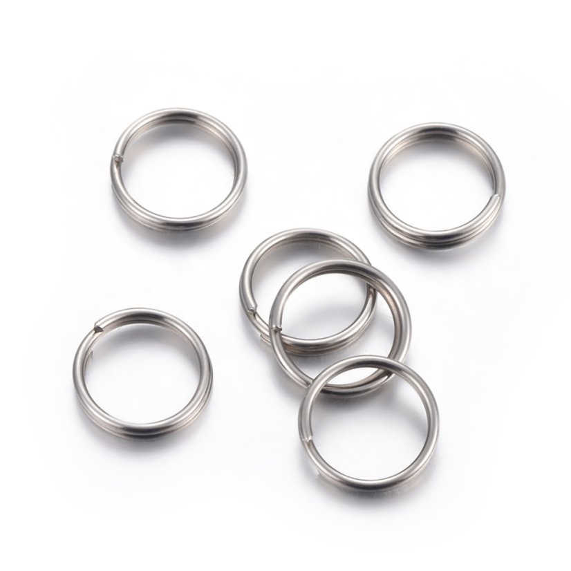 Szerelőkarika 304 acélból 5x1 mm, belső átmérője 3,8 mm
