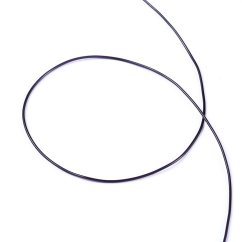 Elastomer - ø 0,5 mm, 20 m, čierny, 1 ks