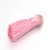 Hot pink střapec 27~30x15mm s propojovacím kroužkem 4mm