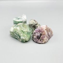 Szivárvány fluorit nyers ásvány, 100 - 200 g