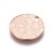 Přívěsek ze 304 ocele se strukturou, rosegold (IP), 15x1 mm
