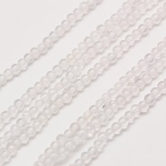 Přírodní křišťál - korálky, 2 mm
