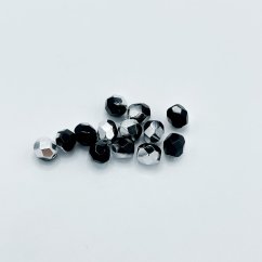 Csiszolt petárdák jet-silver, 6 mm