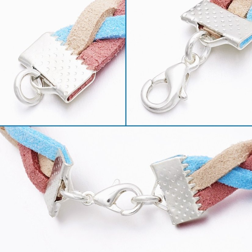 Mosadzná zatláčacia koncovka - 10x7 mm