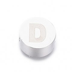 Oceľový oddeľovač, písmenko D, 10x4,5 mm