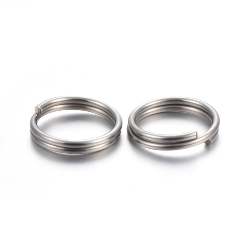 Szerelőkarika 304 acélból 5x1 mm, belső átmérője 3,8 mm