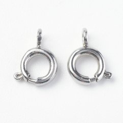 Zapínání z 304 ocele, 1,5x9,5x2 mm, stříbrné