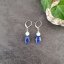 Ohrringe aus Lapis Lazuli und Aquamarin