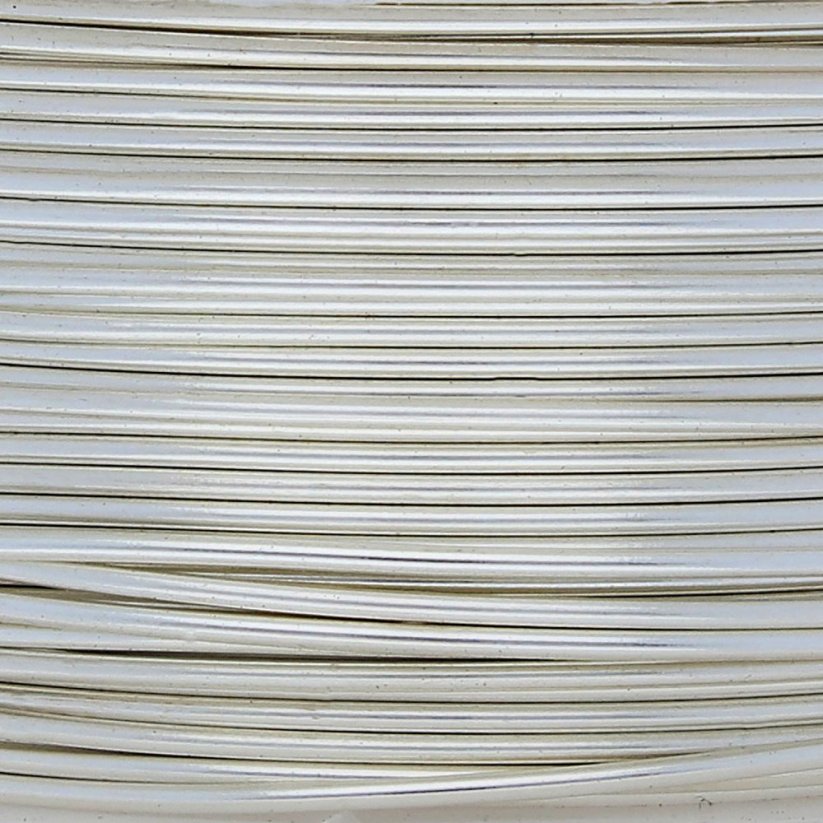 Medený drôt ⌀ 1mm, dĺžka 15,2 m, strieborný