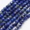 Natürlicher Lapis Lazuli - Perlen, geschliffen, 2 mm