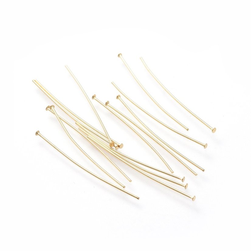 Ketlovací nýt z 304 oceli, 35x0,7 mm, zlatý