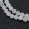 Természetes holdkő - gyöngyök, csiszolt, 4 mm