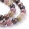 Natürlicher Turmalin - Perlen, mehrfarbig, 6 mm