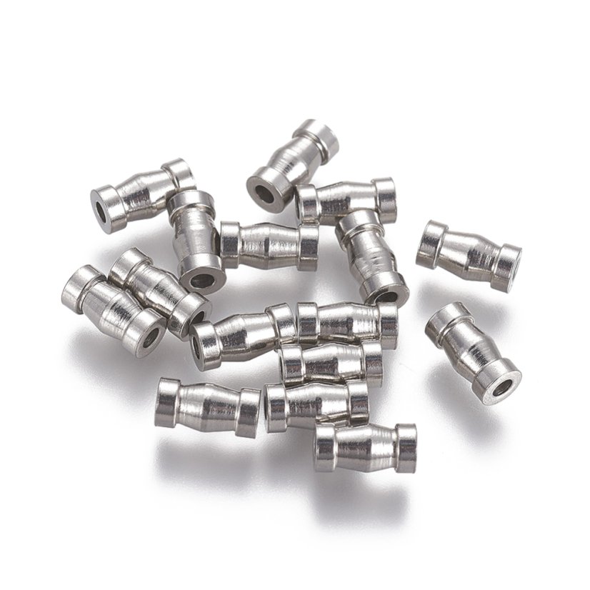 Acél elválasztó, íves cső, 8,4x4 mm