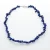 Náhrdelník ze sekaného lapisu lazuli, krátký