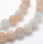 Natürlicher Aventurin - Perlen, orange, 8 mm
