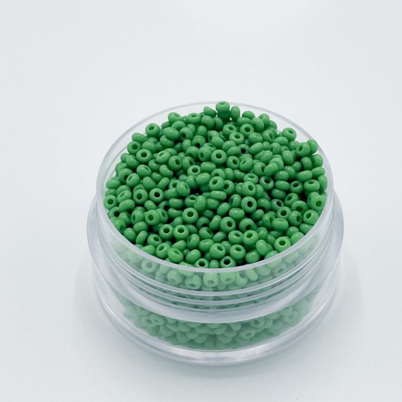 PRECIOSA maggyöngy 10/0 No. 53250, zöld - 50 g