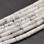Természetes howlit - hengerek,13~14x4~5mm