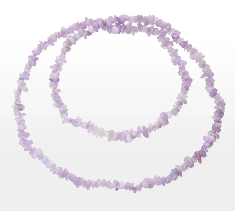 Náhrdelník zo sekaného ametystu