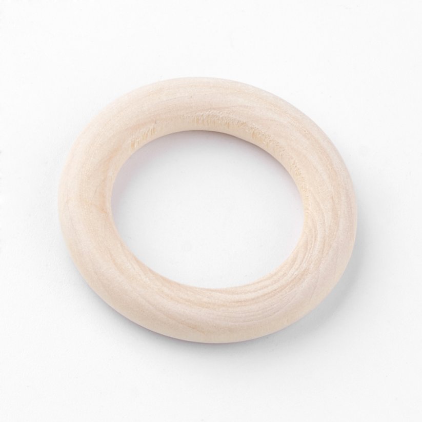 Dřevěný kroužek Ø vnější 40 mm, Ø vnitřní 25 mm