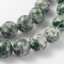 Természetes jáspis - gyöngyök, zöld, 8 mm