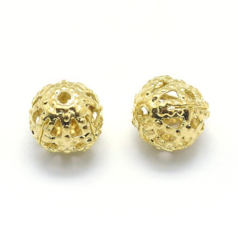 Oddeľovač - zlatá gulička 6 mm