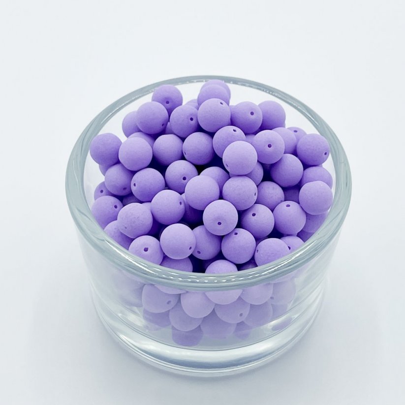 Zúzott gyöngyök  bondeli violet, 6 mm