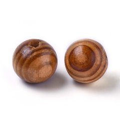 Dřevěné korálky 20x18 mm, burlywood
