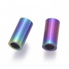 Trubička z 304 ocele, vícebarevná, 6x3 mm